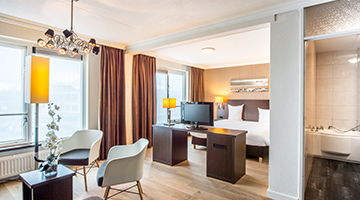 Hotelkamer van Fletcher Hotel-Restaurant Arneville-Middelburg