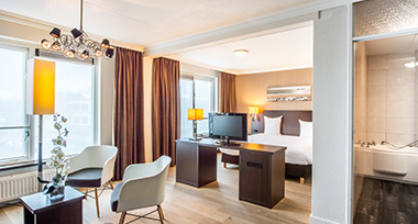 Hotelkamer van Fletcher Hotel-Restaurant Arneville-Middelburg