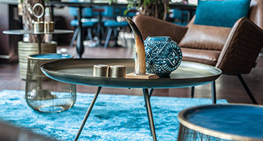 Loungeruimte van Fletcher Hotel-Restaurant Arneville-Middelburg